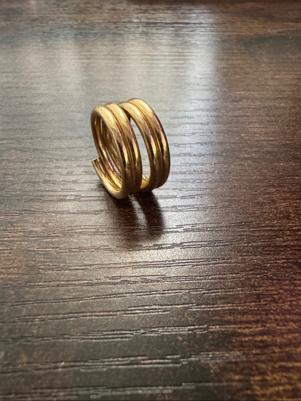 Gold-Tone Stacked Band Ring - Women Jewelry image 3